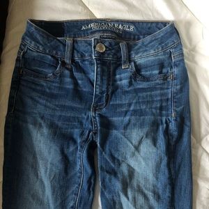 American Eagle medium wash jeans